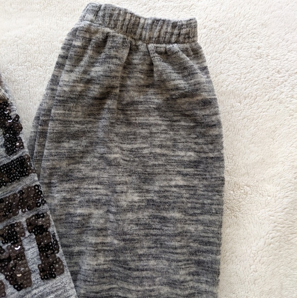 PINK fleece sweatpants - Picture 3 of 3